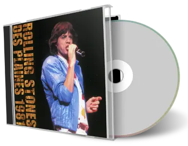 Artwork Cover of Rolling Stones 1981-11-23 CD Des Plaines Soundboard