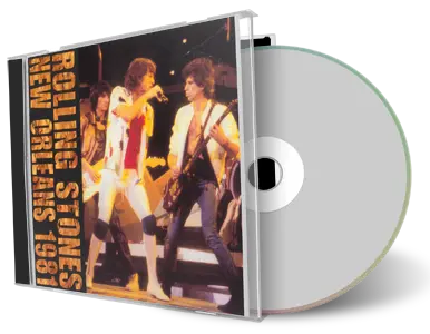 Artwork Cover of Rolling Stones 1981-12-05 CD New Orleans Soundboard