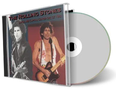 Artwork Cover of Rolling Stones 1981-12-07 CD Largo Audience