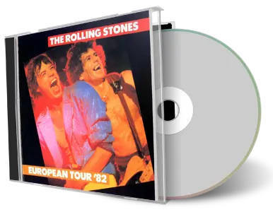 Artwork Cover of Rolling Stones 1982-06-14 CD Paris Audience