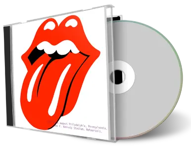 Artwork Cover of Rolling Stones 1989-08-28 CD Philadelphia Soundboard