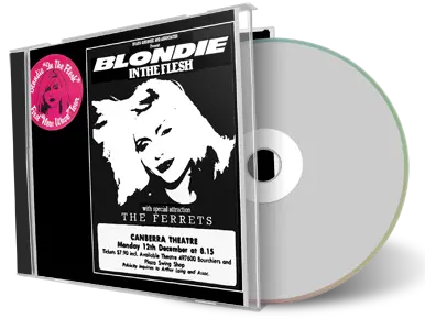 Artwork Cover of Blondie 1977-12-12 CD Canberra Audience