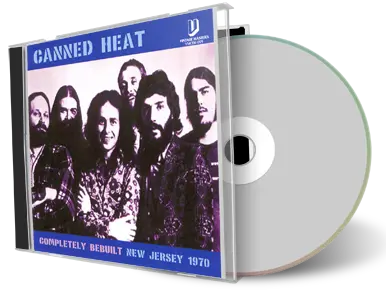 Artwork Cover of Canned Heat 1970-12-05 CD Newark State College Union Audience