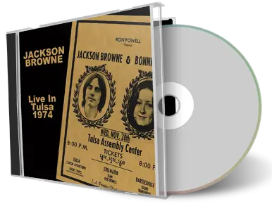 Artwork Cover of Jackson Browne 1974-11-20 CD Tulsa Audience