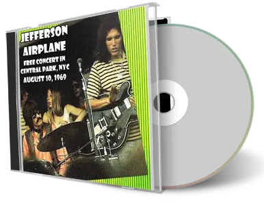 Artwork Cover of Jefferson Airplane 1969-08-10 CD New York City Audience