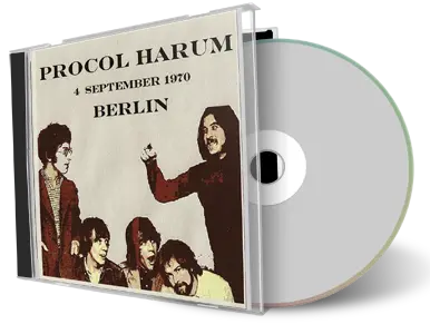 Artwork Cover of Procol Harum 1970-09-04 CD Berlin Audience