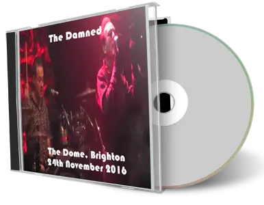 Artwork Cover of The Damned 2016-11-24 CD Brighton Audience