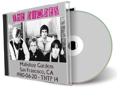 Artwork Cover of The Diodes 1980-06-20 CD San Francisco Audience