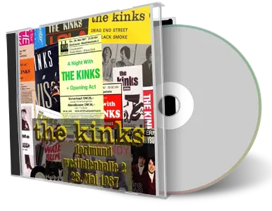 Artwork Cover of The Kinks 1987-05-28 CD Dortmund Audience