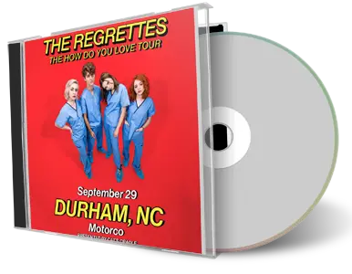 Artwork Cover of The Regrettes 2019-09-29 CD Durham Audience