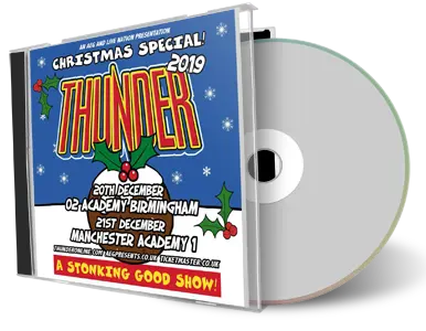Artwork Cover of Thunder 2019-12-21 CD Manchester Audience