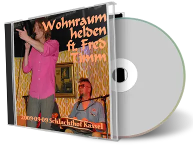 Artwork Cover of Wohnraumhelden 2009-09-09 CD Kassel Audience