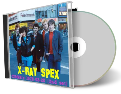 Artwork Cover of X Ray Spex 1978-03-25 CD New York City Audience