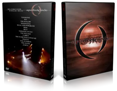 Artwork Cover of A Perfect Circle 2003-12-05 DVD St Paul Audience