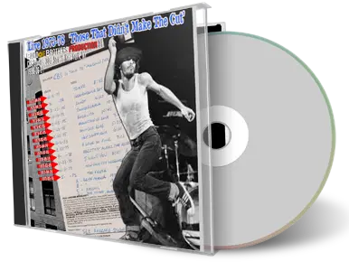 Artwork Cover of Bruce Springsteen Compilation CD Those That Didnt Make The Cut 1973 1978 Soundboard