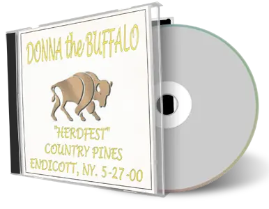 Artwork Cover of Donna The Buffalo 2000-05-27 CD Endicott Soundboard