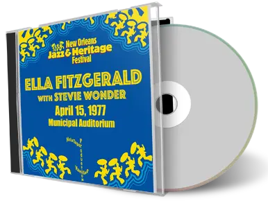 Artwork Cover of Ella Fitzgerald 1977-04-15 CD New Orleans Soundboard
