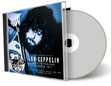 Artwork Cover of Led Zeppelin 1971-09-07 CD Boston Audience