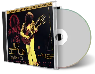 Artwork Cover of Led Zeppelin 1975-03-11 CD Long Beach Audience