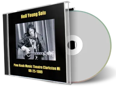 Artwork Cover of Neil Young 1989-08-25 CD Clarkston Audience