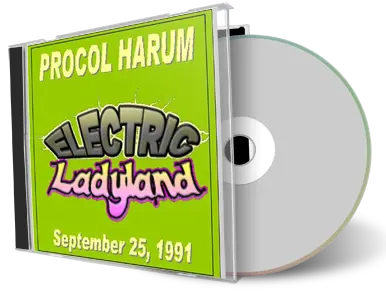 Artwork Cover of Procol Harum 1991-09-25 CD New York Soundboard