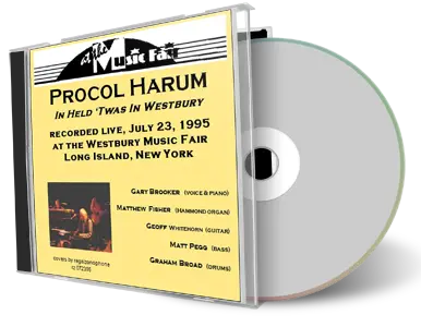 Artwork Cover of Procol Harum 1995-07-23 CD Westbury Soundboard