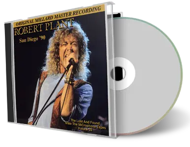 Artwork Cover of Robert Plant 1990-08-09 CD San Diego Audience