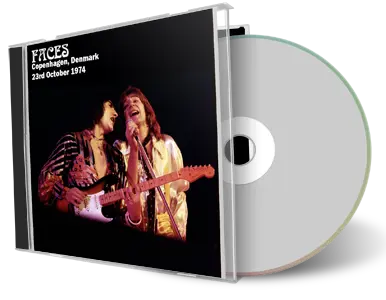 Artwork Cover of The Faces 1974-10-18 CD Copenhagen Soundboard
