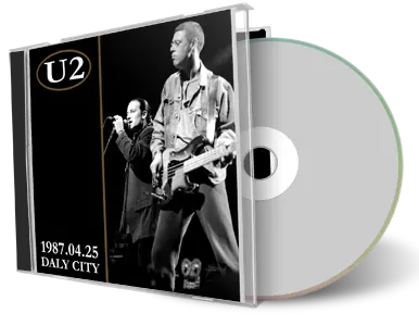 Artwork Cover of U2 1987-04-25 CD Daly City Audience
