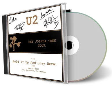 Artwork Cover of U2 1987-05-04 CD Worcester Audience
