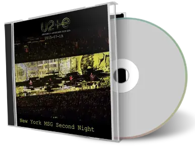 Artwork Cover of U2 2015-07-19 CD New York City Audience
