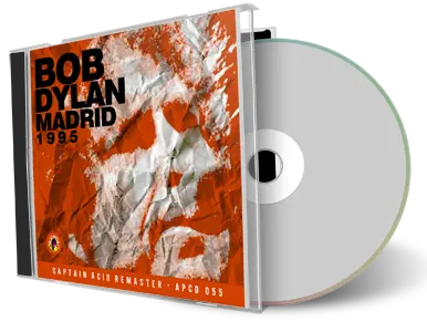 Artwork Cover of Bob Dylan Compilation CD Madrid 1995 Audience