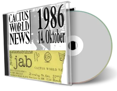 Artwork Cover of Cactus World News 1986-10-14 CD Dusseldorf Audience