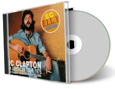Artwork Cover of Eric Clapton 1975-08-03 CD Vancouver Audience