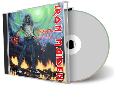 Artwork Cover of Iron Maiden 2005-07-06 CD Helsinki Audience