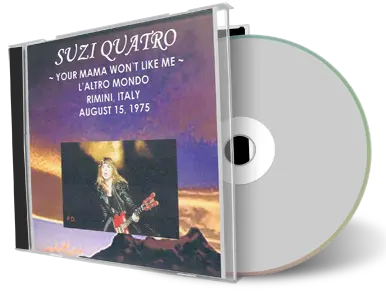 Artwork Cover of Suzi Quatro 1975-08-15 CD Rimini Soundboard