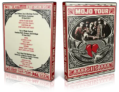 Artwork Cover of Tom Petty Compilation DVD New Orleans Mojo Tour 2010 Proshot