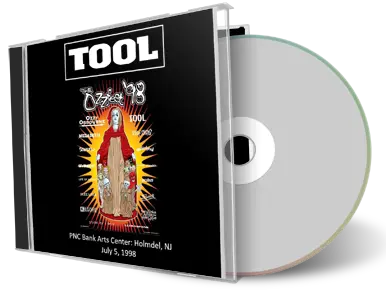 Artwork Cover of Tool 1998-07-05 CD Holmdel Audience