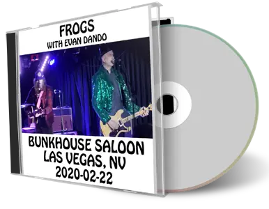 Artwork Cover of Frogs and Evan Dando 2020-02-22 CD Las Vegas Audience