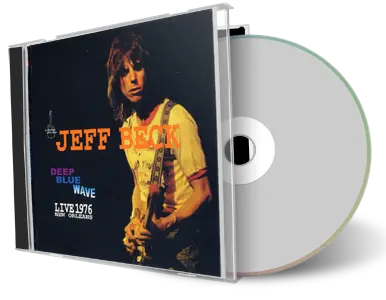 Artwork Cover of Jeff Beck 1976-12-18 CD New Orleans Audience