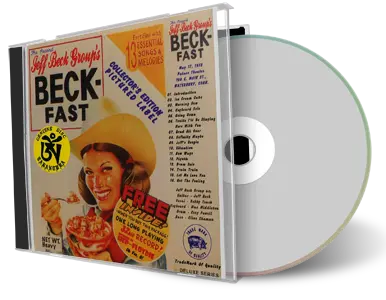 Artwork Cover of Jeff Beck Group 1972-05-17 CD Wasterbury Audience