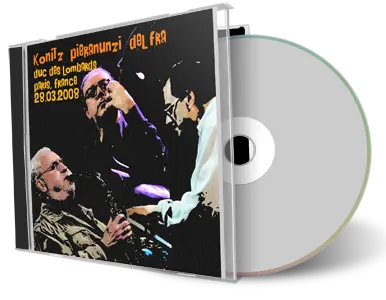 Artwork Cover of Lee Konitz Enrico Pieranunzi Riccardo del Fra 2008-03-28 CD Paris Soundboard