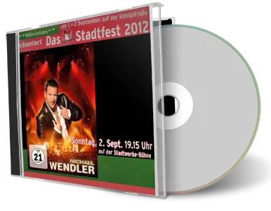 Artwork Cover of Michael Wendler 2012-09-02 CD Duisburg Audience