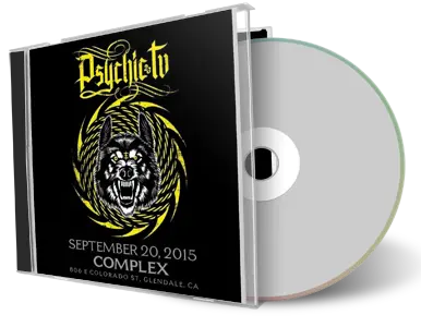 Artwork Cover of Psychic TV 2015-09-20 CD Glendale Audience