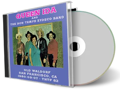 Artwork Cover of Queen Ida and the Bon Temps Zydeco Band 1980-09-07 CD San Francisco Audience
