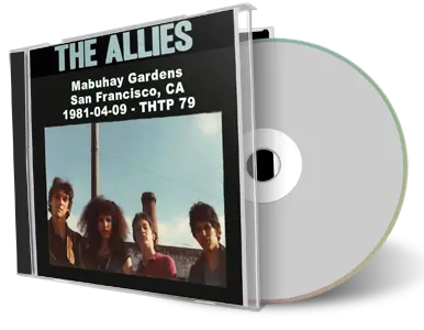 Artwork Cover of The Allies 1981-04-19 CD San Francisco Soundboard