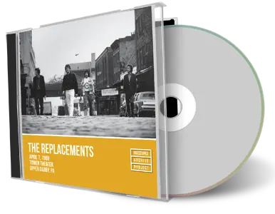Artwork Cover of The Replacements 1989-04-07 CD Upper Darby Audience