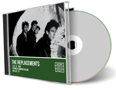 Artwork Cover of The Replacements 1989-07-15 CD Dallas Audience
