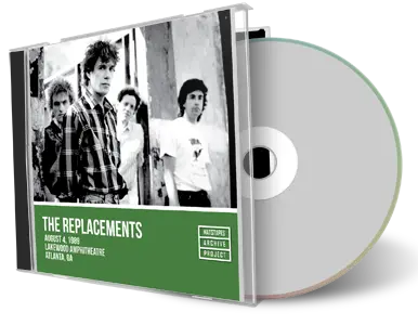 Artwork Cover of The Replacements 1989-08-04 CD Atlanta Audience