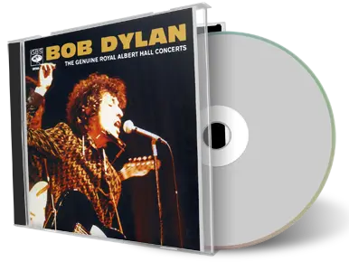 Artwork Cover of Bob Dylan Compilation CD The Genuine Royal Albert Hall Concerts Soundboard